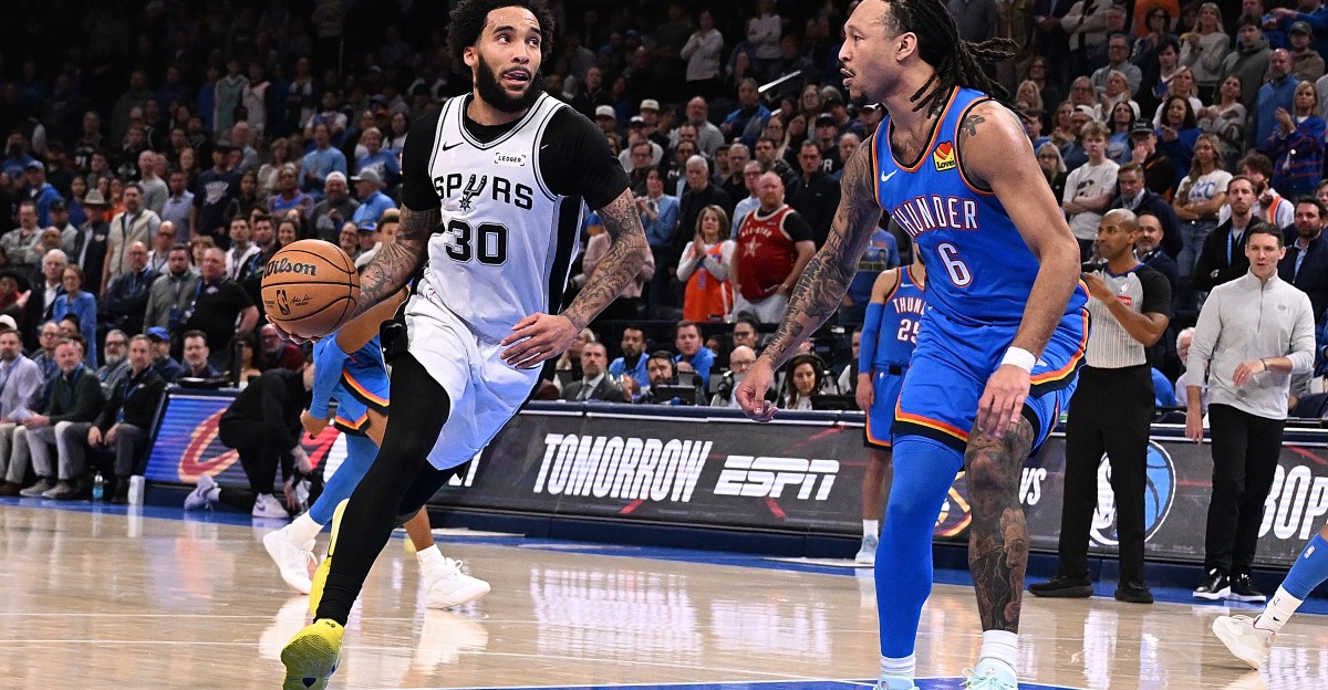It’s time for Basketball: San Antonio Spurs vs Oklahoma City Thunder