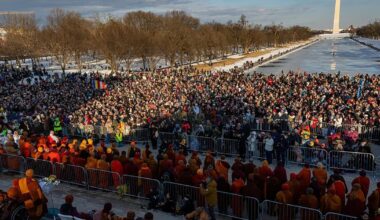 Monks bring peace message to Washington DC, return to Texas begins