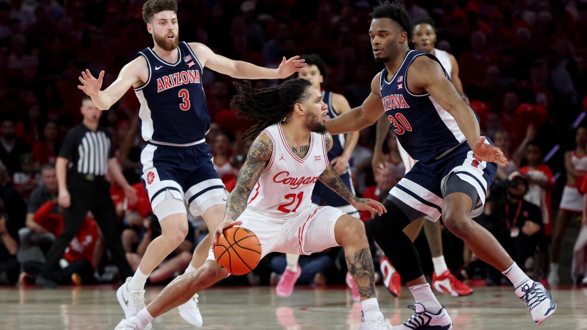 No. 4 Arizona takes down No. 2 Houston, takes first in Big 12 despite being shorthanded