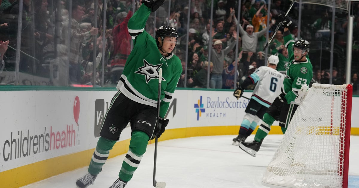 Wyatt Johnston scores twice as Dallas Stars top Seattle Kraken 4-1 for seventh straight win