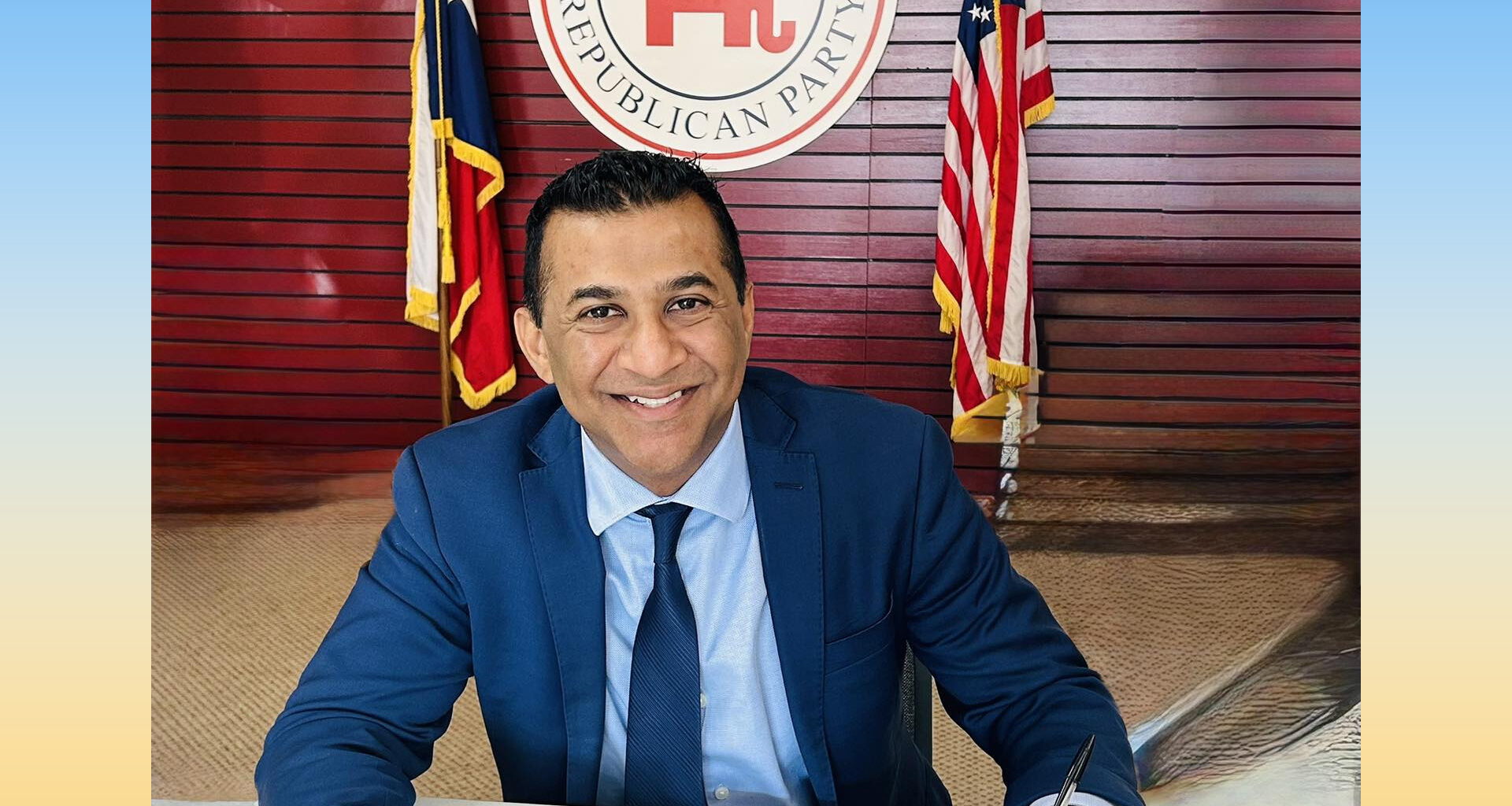 Lubbock’s candidate for U.S. Senator, Gulrez Khan, thinks kicking long-term politicians out of D.C. will solve many problems