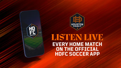 Houston Dynamo FC announce live match commentary for home matches in the all-new HDFC Soccer app