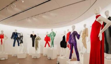 Halston fashion exhibition now on display in Odessa, Texas