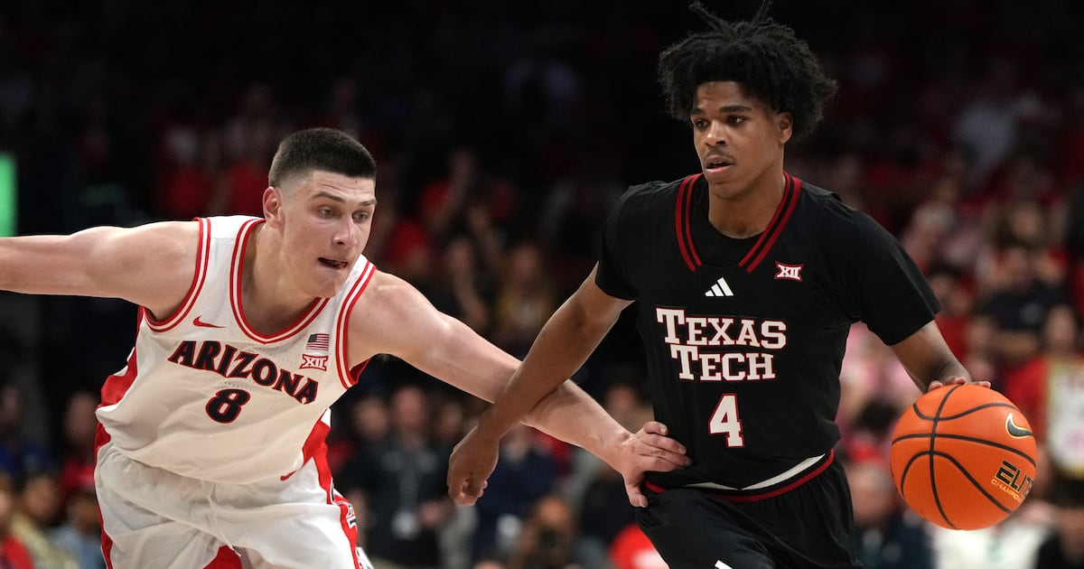 No. 16 Texas Tech rallies to beat No. 1 Arizona 78-75 in OT for Wildcats' second straight loss
