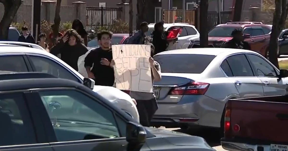 Student walkouts continue in Houston area amid TEA, Abbott warnings