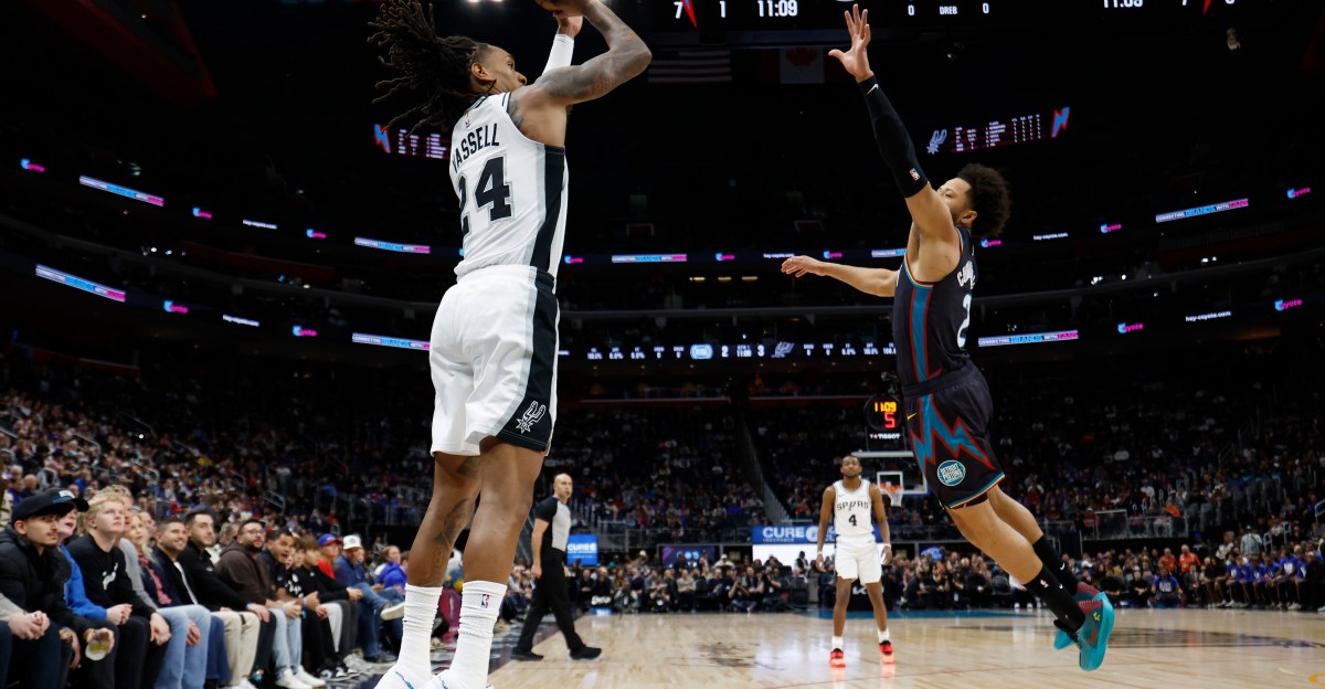 San Antonio at Detroit, Final Score: Spurs shooters beat physical Pistons, 114-103