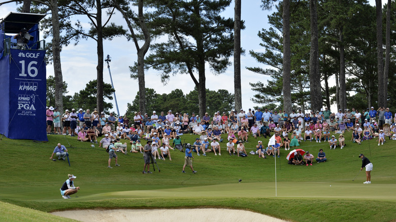 A golf tournament in a gorgeous outdoor setting in Johns Creek