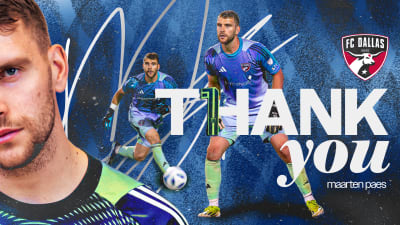 FC Dallas Transfers Goalkeeper Maarten Paes to AFC Ajax