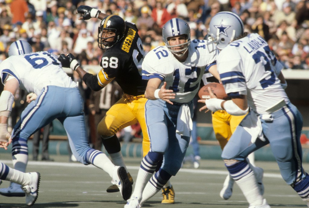 Pittsburgh Steelers vs. Dallas Cowboys football game.