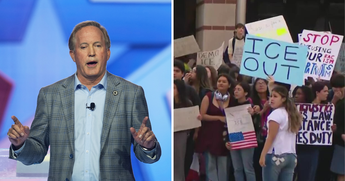 Texas Attorney General Ken Paxton to investigate 3 school districts, including Dallas ISD, over student anti-ICE walkouts