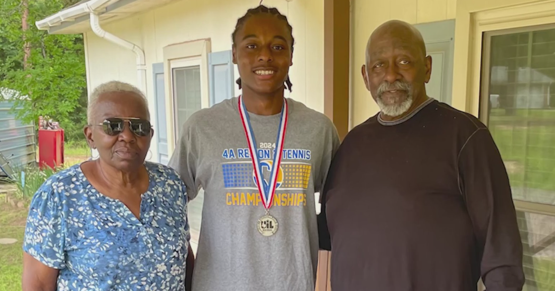 Dallas ISD tennis standout shaped by a family legacy he never saw firsthand