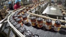 The Renfro's salsa production line in Fort Worth, Texas.