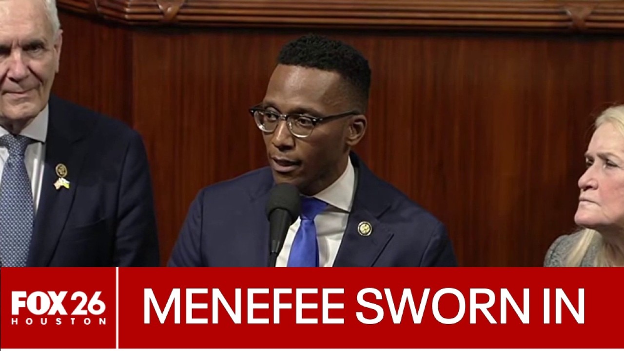 Christian Menefee sworn-in following special election win