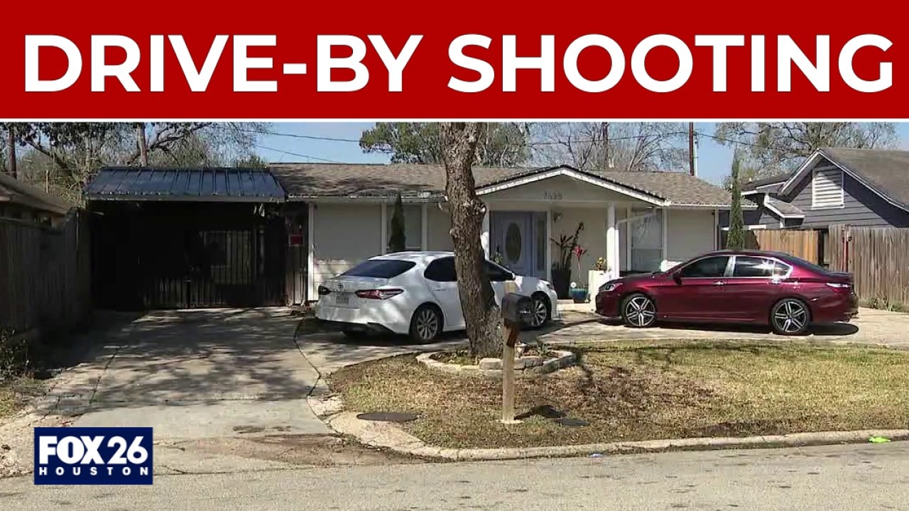 Houston woman injured in drive-by shooting