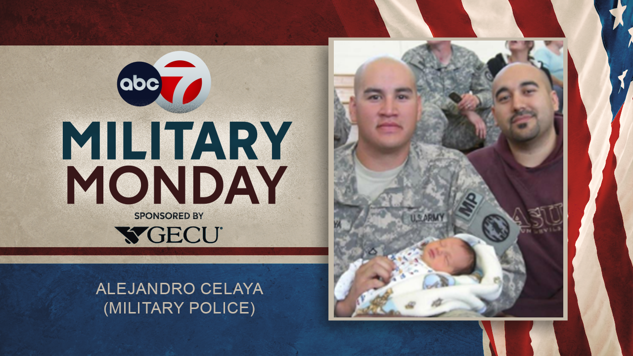 Military Monday: Honoring Alejandro Celaya - KVIA
