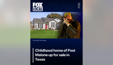Texas childhood home of Post Malone up for sale