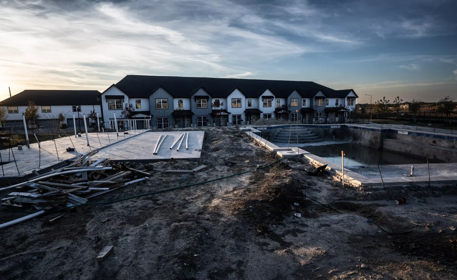 House construction in Texas