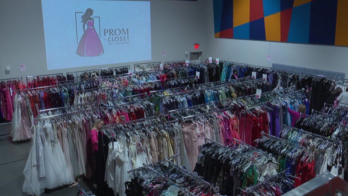 Free prom pop-up helps teens find dresses stress-free – NBC 5 Dallas-Fort Worth