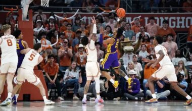 Longhorns hold off Tiger surge to win in Austin