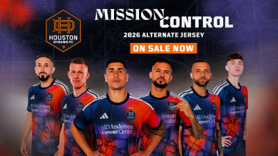 Houston Dynamo FC launch Mission Control kit, inspired by Houston’s pioneering spirit in space exploration