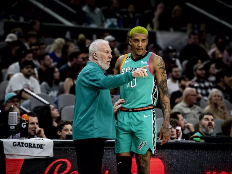 Clip of San Antonio Spurs forward Jeremy Sochan dancing to Grupo Frontera goes viral