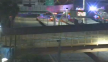 Loop 375 East after Campbell Street closed after crash