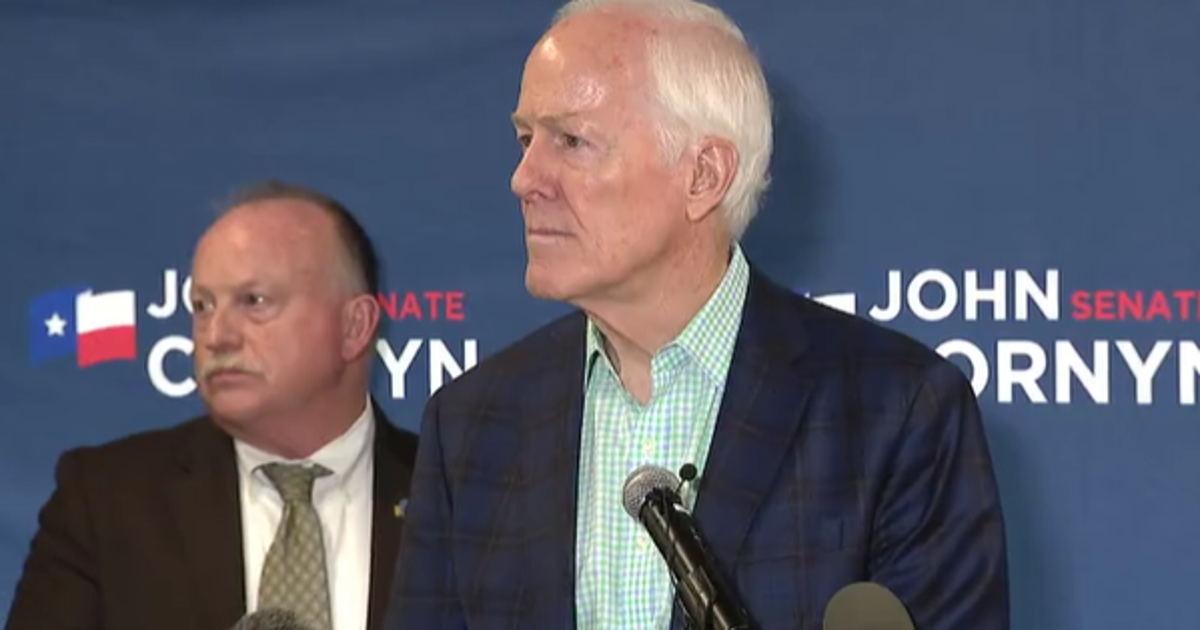Cornyn warns GOP could lose Senate if Paxton wins primary