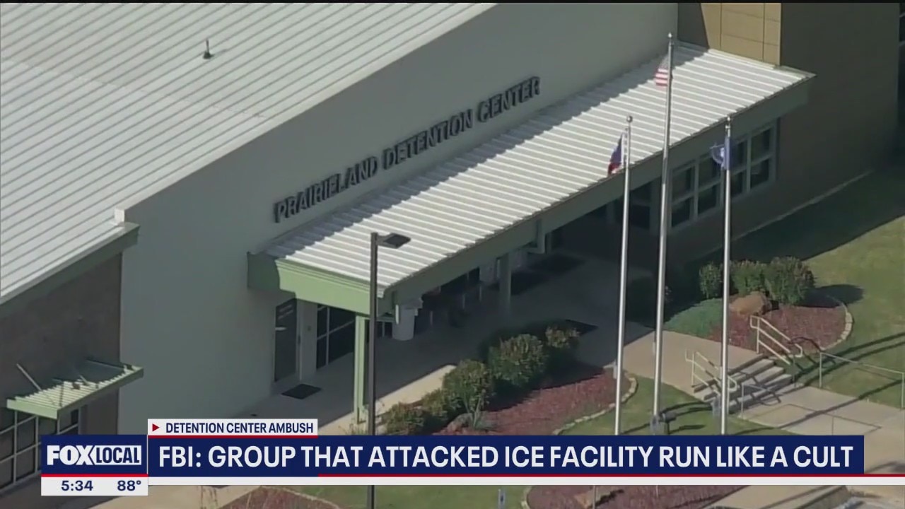 PREVIOUS COVERAGE: FBI on group involved in Alvarado ICE facility ambush