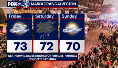 Houston weather: Another sunny day before rainy Valentine's Day