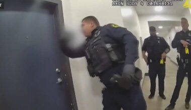 New video shows moments before fatal Dallas police shooting after a reported knife threat