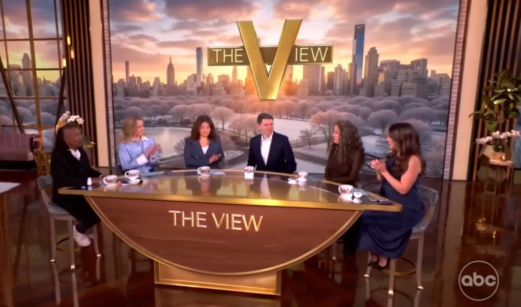 Texas Lawmaker James Talarico at The View.