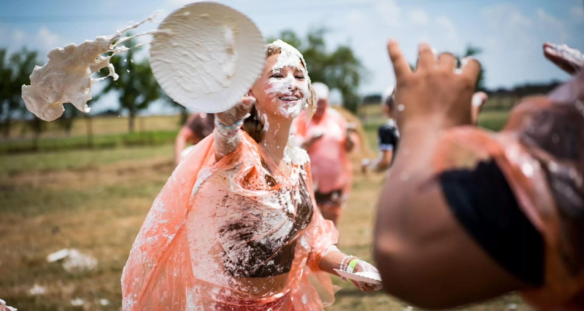 pie fight