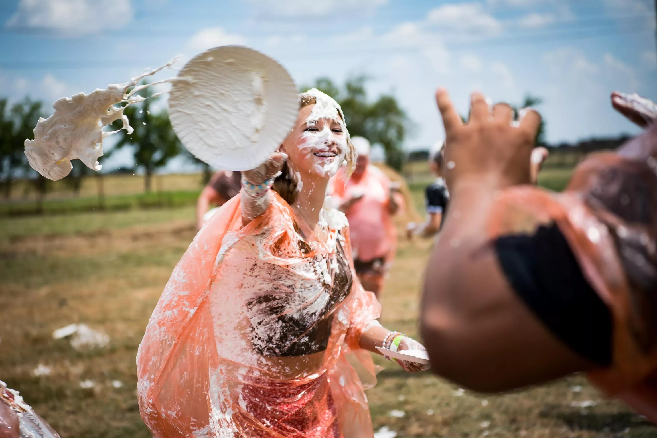 pie fight