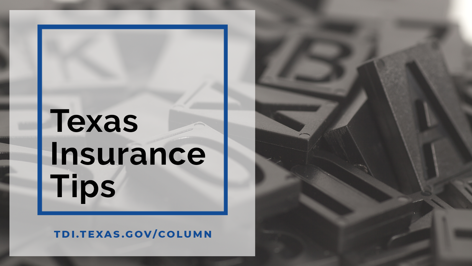 Insured Texas drivers have a consumer bill of rights