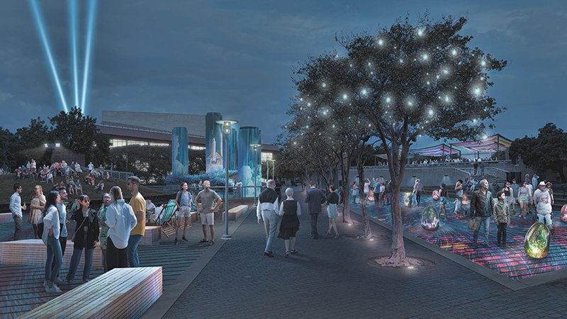 Reimagined Tranquillity Park