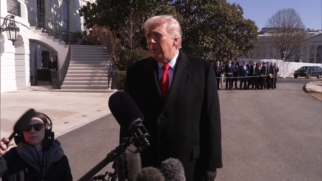 President Trump reacts to FAA closure in El Paso