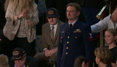 Scott Ruskan, hero Coast Guard rescue swimmer, honored at State of the Union
