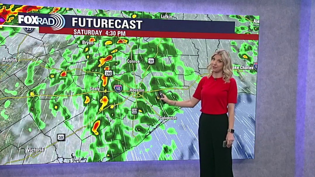 Houston weather: FOX 26 Storm Alert for Saturday evening