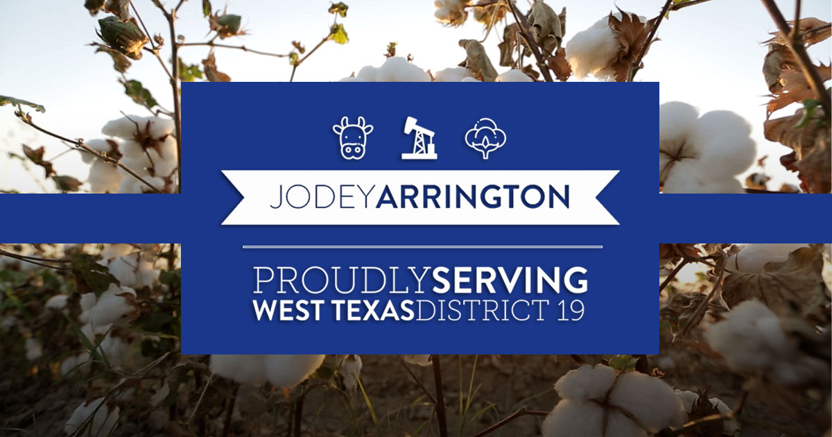 News Item | U.S. Representative Jodey Arrington