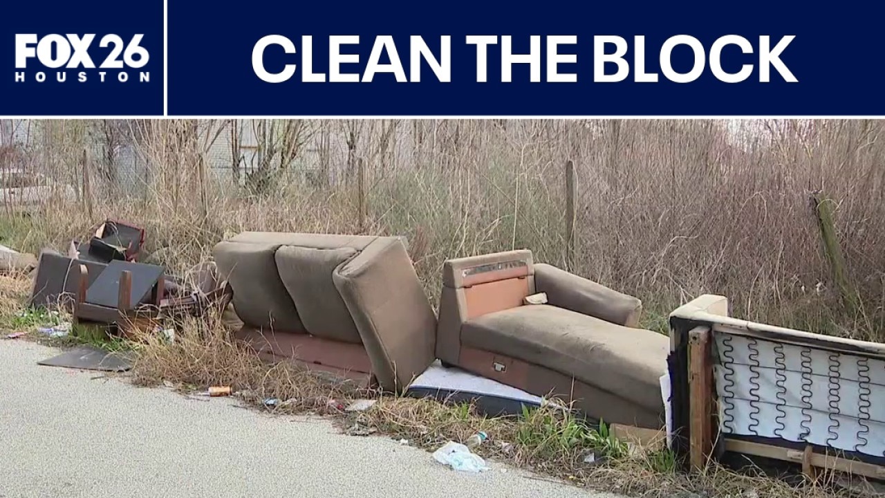 Non-profit targets illegal dumping in Houston neighborhoods