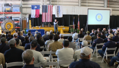 Energy Secretary Wright tours Corpus Christi LNG facility