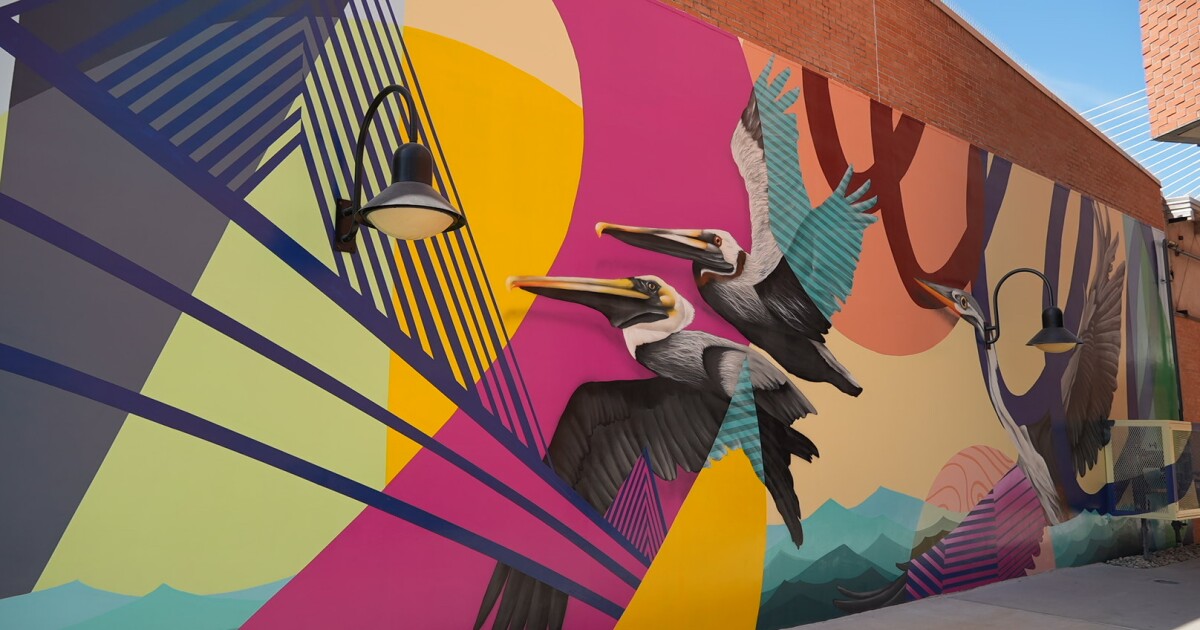 Mural unveiled at renovated Congressman Solomon Ortiz International Center