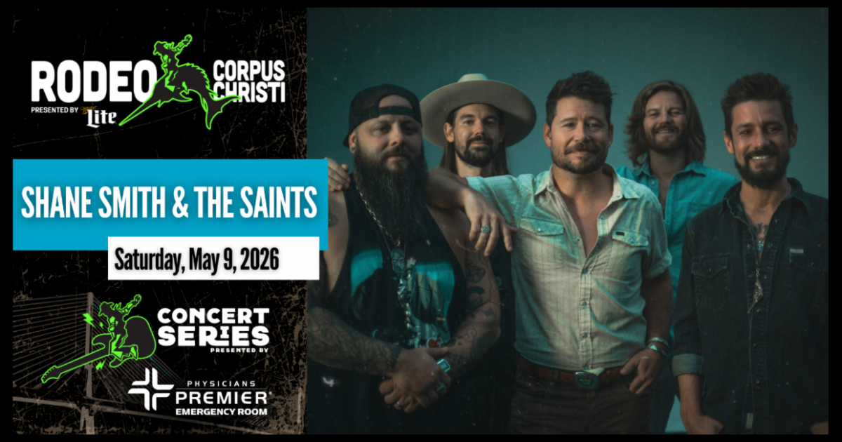 Shane Smith and the Saints announced for Rodeo Corpus Christi 2026