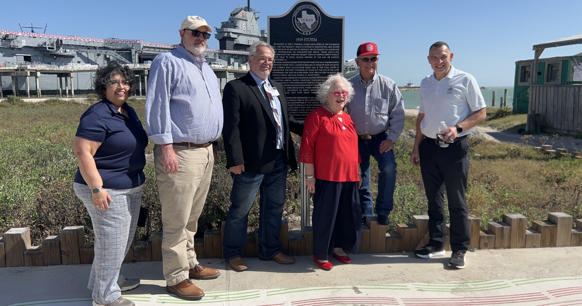 North Beach History Plaza rededicates 1919 hurricane marker