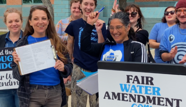 Who pays when water runs low?