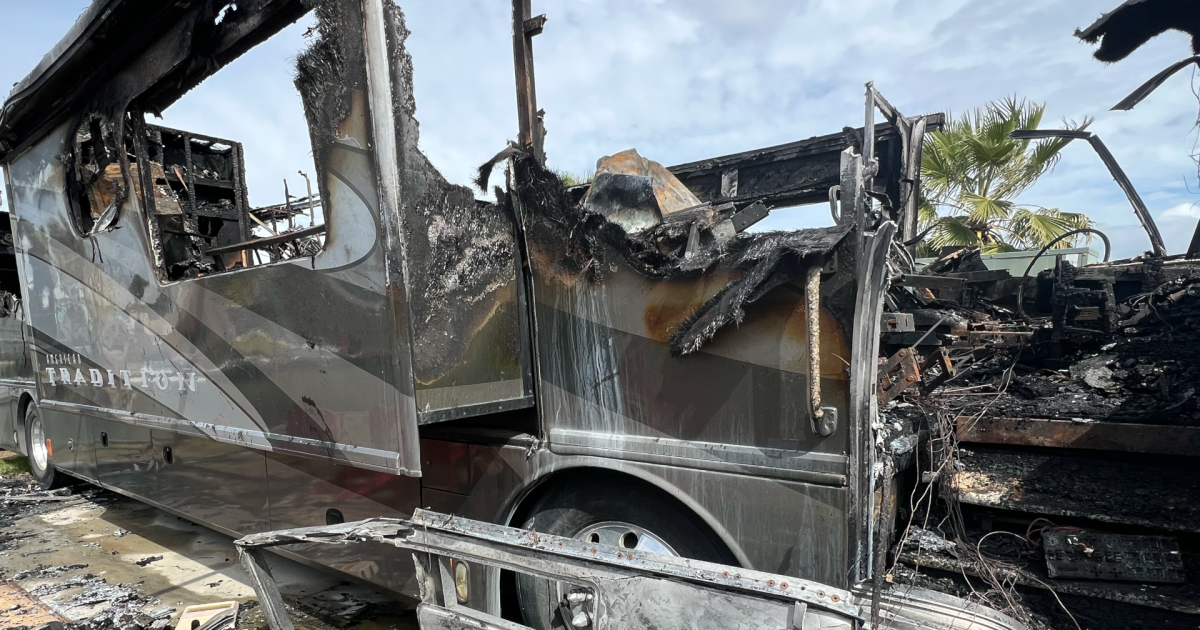 Kiko's Restaurant owners lose RV home to fire in Flour Bluff
