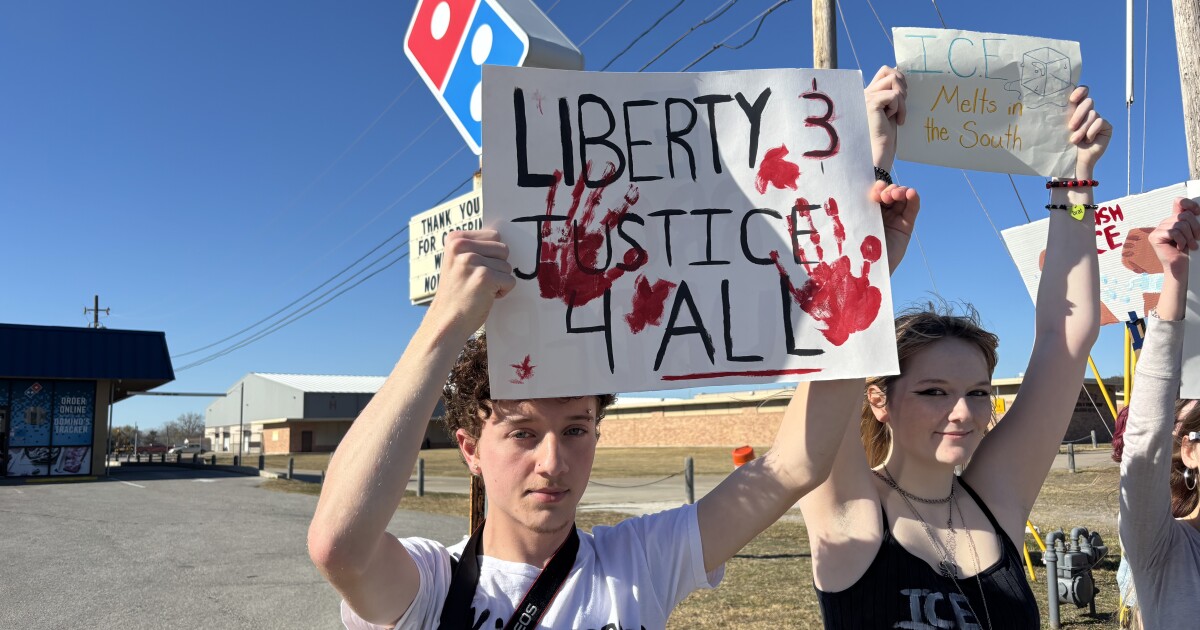 Flour Bluff students walk out over ICE actions