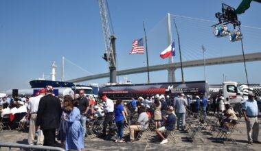 Trump visits the Port of Corpus Christi