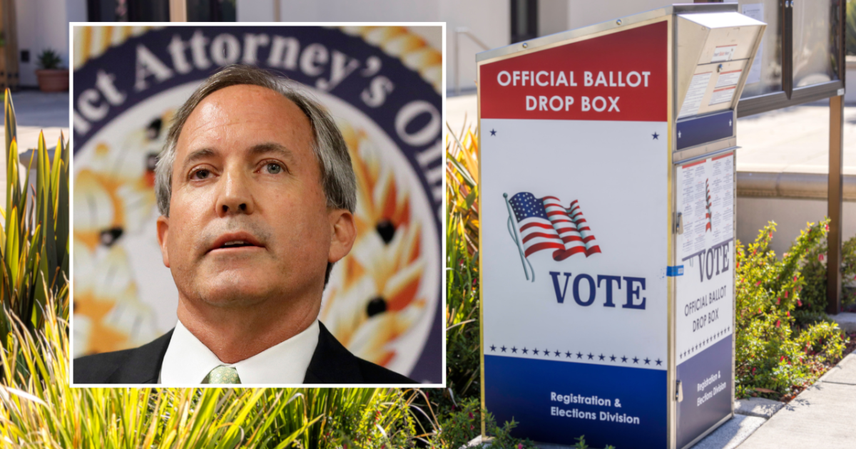 Texas AG Paxton launches tip line to report suspected election law violations