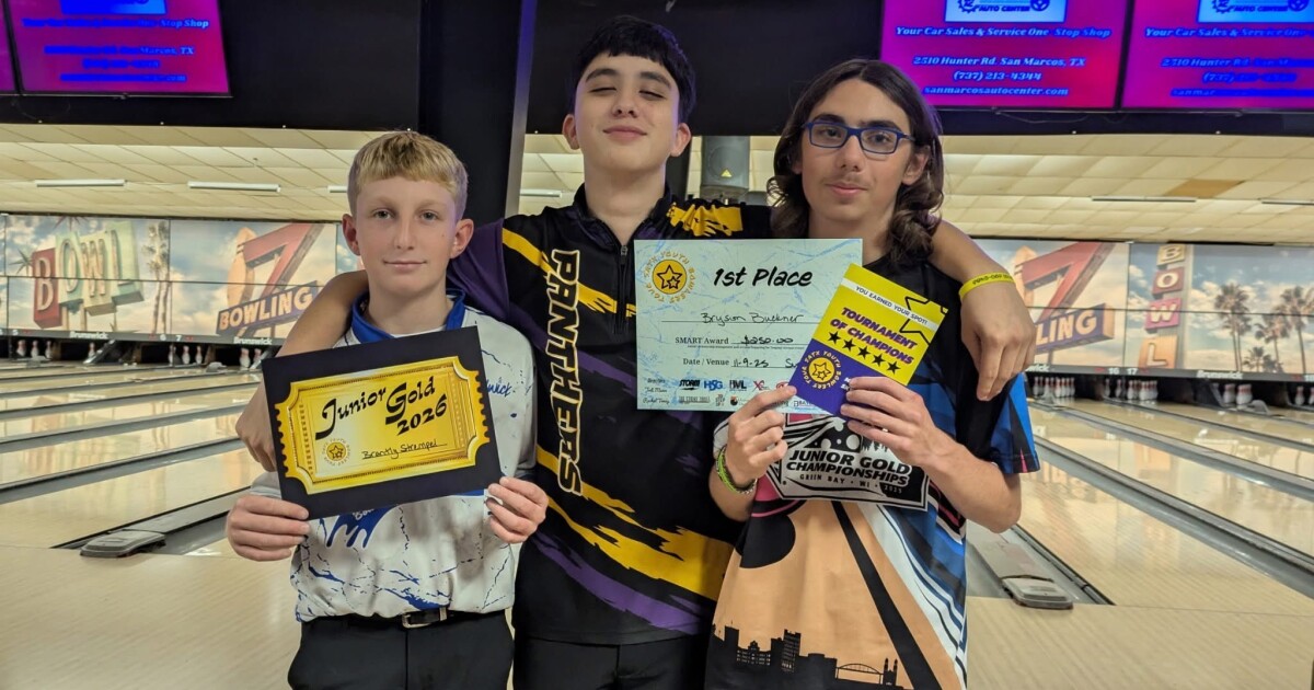 Major youth bowling tournament comes to Aransas Pass
